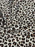 Leopard or Cheetah Spots Animal Print - 100% Rayon Challis Fabric