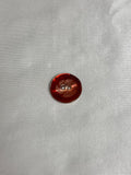 Italian Dyed Red Natural Shell MOP Pearl Button (3 Sizes to Choose From)