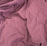 Dusty Mauve - Hand Dyed Raw Silk Noil