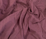Dusty Mauve - Hand Dyed Raw Silk Noil