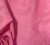 Pomegranate Pink - Hand Dyed Silk/Cotton Voile