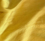 Golden Yellow - Hand Dyed Silk Dupioni
