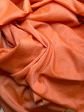 Blood Orange - Hand Dyed Silk/Cotton Voile