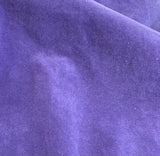 Purple  - Hand Dyed Cotton Velveteen