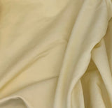 Butter Yellow - Hand Dyed Silk/Cotton Satin