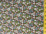 Rustling Leaves B - Woodland Walk By Liberty Fabrics for Riley Blake - Cotton Fabric made in Italy
