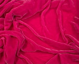 Neon Pink - Hand Dyed Silk Velvet