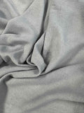 Pearl Gray - Hand Dyed Poplin Gauze Silk Noil