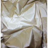 Beige & Cream Stripe Silk TAFFETA Fabric 18"x27" Remnant