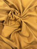 Gold - Hand Dyed Silk Noil Fabric