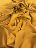 Gold - Hand Dyed Silk Noil Fabric