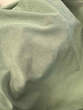 Moss Green - Hand Dyed Silk/Cotton Voile