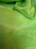Apple Green - Hand Dyed Silk Habotai