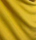 Mustard Yellow Super Soft Linen & Rayon Blend Fabric