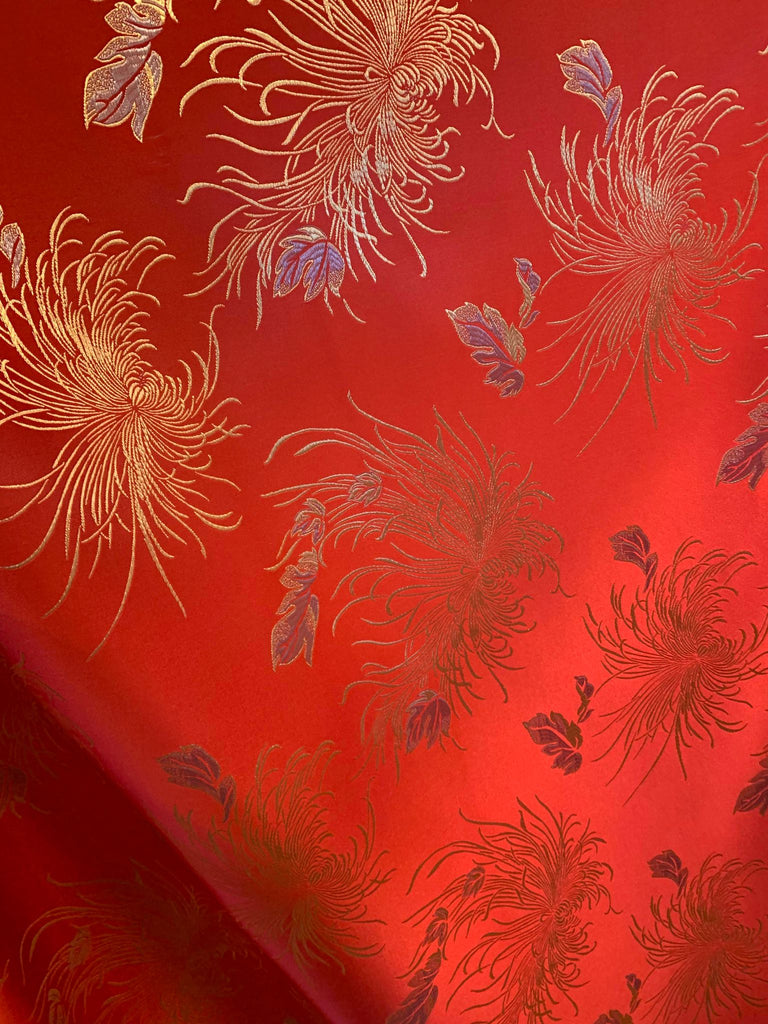 silk brocade dress fabric Amazon.com: BHYTAF Jacquard Brocade Fabric, Satin Silk Brocade, Floral Pattern, Traditional Chinese Vintage, Blue and Yellow
