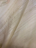 Pale Gold - Vintage Lightweight Silk Dupioni Fabric