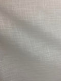 White Lightweight 100% Linen Fabric made in Turkey