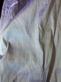 Icy Lavender Purple - Iridescent Silk Dupioni Fabric