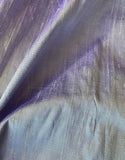 Icy Lavender Purple - Iridescent Silk Dupioni Fabric