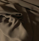 Chocolate Brown - 16mm Silk Crepe Georgette Chiffon Fabric