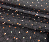 Spiders on Black - Starlight Spooks Halloween - Paintbrush Studio Cotton Fabric