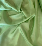 Light Spring Green China Silk HABOTAI Fabric 8mm weight