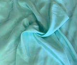 Seafoam China Silk HABOTAI Fabric 12mm weight