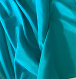 Teal Green - Silk/Cotton Voile Batiste