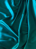 Teal Green - 19mm STRETCH Silk Charmeuse