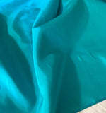 Teal Green - Silk/Cotton Voile Batiste