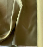 Light Golden Olive Green - 40mm 4 Ply Silk Crepe Fabric