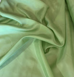 Light Spring Green China Silk HABOTAI Fabric 8mm weight