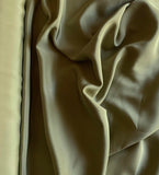 Light Golden Olive Green - 40mm 4 Ply Silk Crepe Fabric