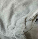 Silver - Hand Dyed Squares Weave Silk Noil (45")