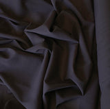 Dark Navy Blue - 16mm STRETCH Silk Georgette Chiffon Fabric