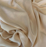 Light Peach - 16mm Silk Crepe de Chine Fabric