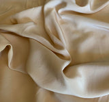 Light Peach - 16mm Silk Crepe de Chine Fabric