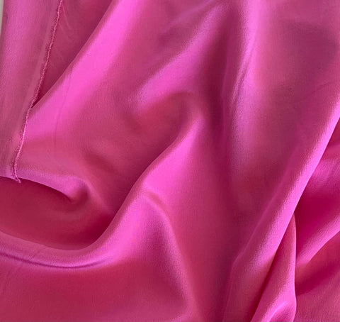 Orchid Pink - 16mm Silk Crepe de Chine Fabric