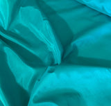 Teal Green - Silk/Cotton Voile Batiste