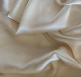 Ivory - Silk Charmeuse Fabric