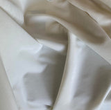 White - Upholstery Weight Velvet Fabric