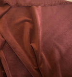 Burgundy Red - Upholstery Weight Velvet Fabric