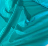 Teal Green - Silk/Cotton Voile Batiste