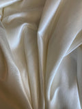 White Shantung Textured - Upholstery Weight Velvet Fabric