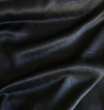 Black Chevron Zig Zag - Silk Jacquard Fabric