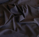 Dark Navy Blue - 16mm STRETCH Silk Georgette Chiffon Fabric