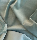 Blue Sage - Upholstery Weight Velvet Fabric