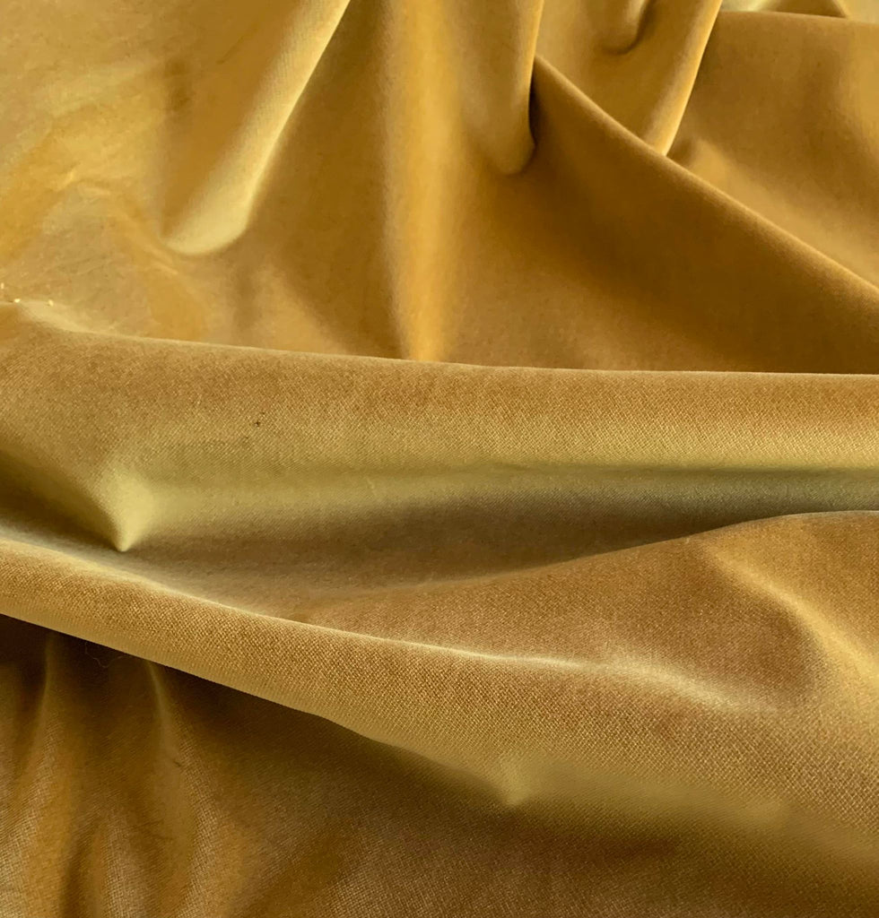 Gold - Upholstery Weight Velvet Fabric