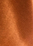 Terra Cotta - Upholstery Weight Long Pile Velvet Fabric Faux Fur