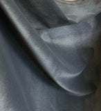 Charcoal Gray - Upholstery Weight Velvet Fabric